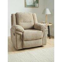 The Very Collection Albion Fabric Manual Recliner Armchair - Fsc Certified