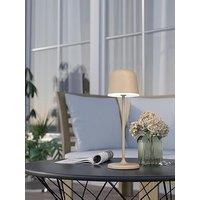 Eglo Mannera Steel Sandy & White Touch Dimmer Table Lamp