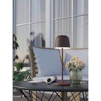 Eglo Mannera Steel Auburn & White Touch Dimmer Table Lamp