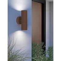 Eglo Tomelloso Modern Outdoor Wall Light Brown