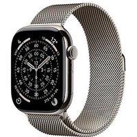 Apple Watch Series 11 (Gps + Cellular, 2025) 46Mm Natural Titanium Case With Natural Milanese Loop - M/L