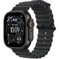 Apple Watch Ultra 3 (Gps + Cellular, 2025) 49Mm Black Titanium Case With Black Ocean Band