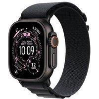 Apple Watch Ultra 3 (Gps + Cellular, 2025) 49Mm Black Titanium Case With Black Alpine Loop - Large