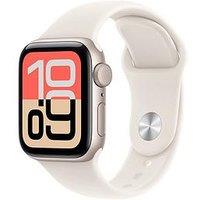 Apple Watch Se 3 (Gps, 2025) 40Mm Starlight Aluminium Case With Starlight Sport Band - S/M