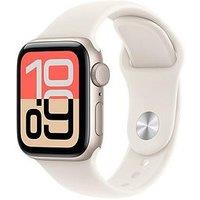 Apple Watch Se 3 (Gps, 2025) 40Mm Starlight Aluminium Case With Starlight Sport Band - M/L