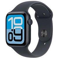 Apple Watch Se 3 (Gps + Cellular, 2025) 44Mm Midnight Aluminium Case With Midnight Sport Band - S/M