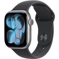 Apple Watch Series 11 (Gps) 42Mm Space Grey Aluminium Case With Black Sport Band - M/L