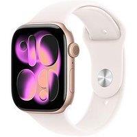 Apple Watch Series 11 (Gps) 46Mm Rose Gold Aluminium Case With Light Blush Sport Band - M/L