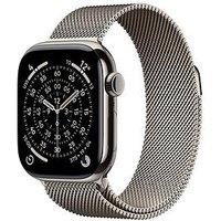 Apple Watch Series 11 (Gps + Cellular, 2025) 42Mm Natural Titanium Case With Natural Milanese Loop