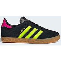 Adidas Originals Junior Gazelle Trainers - Black