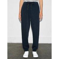 French Connection High Waist Side Trim Ribbon Tie Tapered Trousers - Multi