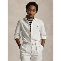 Polo Ralph Lauren Boys Long Sleeve Oxford Shirt - White