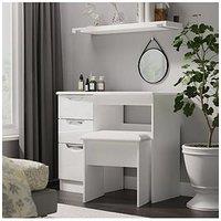 Swift Ella Ready Assembled Kids Dressing Table & Stool Set