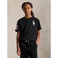 Polo Ralph Lauren Boys No3 Short Sleeve T-Shirt - Black