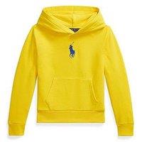 Polo Ralph Lauren Girls Hooded Sweatshirt - Yellow
