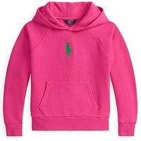 Polo Ralph Lauren Girls Hooded Sweatshirt - Pink