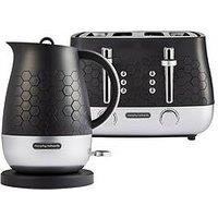 Morphy Richards Cassini Kettle & Toaster Black