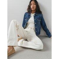 The Very Collection Denim Western Jacket With Stretch - Dark Wash