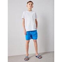 The Very Collection Boys Cargo Swim Shorts - Blue