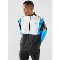 Adidas Mens Golf Beyond Full Zip Jacket - Black