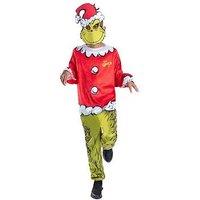 Dr Seuss The Grinch Santa Kids Costume