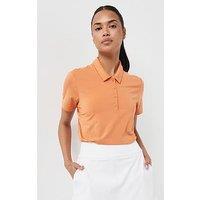 Adidas Womens Golf Ultimate 365 Polo Shirt - Orange