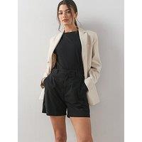 The Very Collection Cotton Shorts - Black