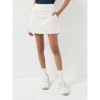 Adidas Womens Golf Ultimate 365 Printed Knit Skort - White