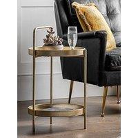 Gallery Direct Sennen Side Table Gold