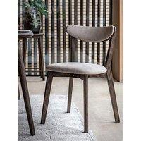 Gallery Direct Set Of 2 Hatfield Smoked Dining Chairs
