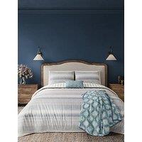 Helena Springfield Folk Stripe Duvet Cover Set Blue / Teal