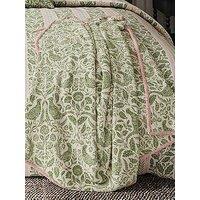 Helena Springfield Pheasant Fleece Green / Pink 140X180Cm