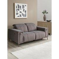 The Very Collection Grove 2 Seater Fabric Power Electric Recliner With Storage - Fsc Certified