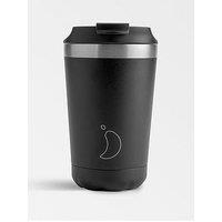 Chilly'S Original Coffee Cup 2024, 340Ml, Monochrome Black