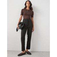 The Very Collection Tapered Leg Trouser - Black