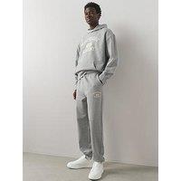 The Very Collection Pure Cotton Premium Relaxed Fit Cuffed Joggers - Grey