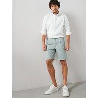 The Very Collection Regular Fit Cotton Linen Blend Shorts - Sage