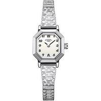 Rotary Ladies Heritage Octagonal Case Stainless Steel Expander Bracelet Watch