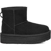Ugg Older Kids Classic Mini Platform Classic Boot - Black