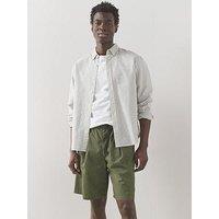 The Very Collection Elasticated Waist Cargo Shorts - Khaki