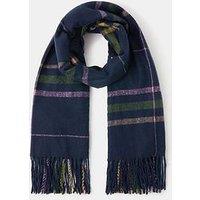 Accessorize Onyx Check Blanket - Blue