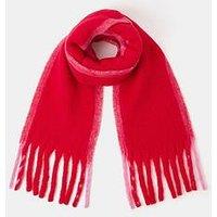 Accessorize Super Fluffy Scarf - Red