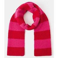 Accessorize Knitted Scarf - Pink/Red