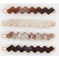 Accessorize 4 X Resin Slides - Multi