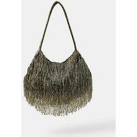Accessorize Beaded Fringe Handheld - Multi
