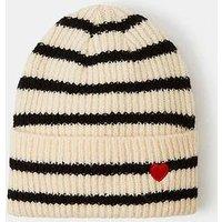 Accessorize Striped Beanie Hat - Multi