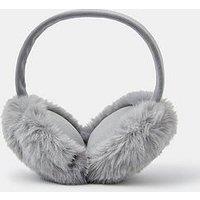 Accessorize Faux Fur Earmuffs - Grey