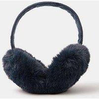 Accessorize Luxe Faux Fur Earmuff - Blue