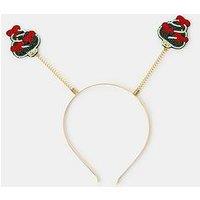 Accessorize Christmas Tree Beaded Headband - Multi