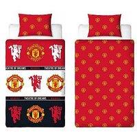 Manchester United Man United Patch Rotary Duvet